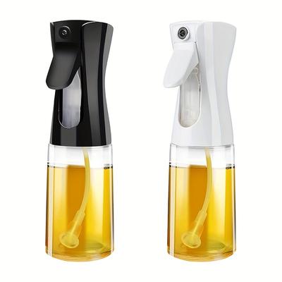 1PC 200/300ml Oil Spray Bottle Camping BBQ Cooking Kitchen Baking Olive Oil Dispenser Vinegar Air Fryer Sprayer Salad Gadgets