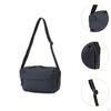 Shoulder Bag Large Capacity Nylon Lightweight Pouch for Everyday Work Black