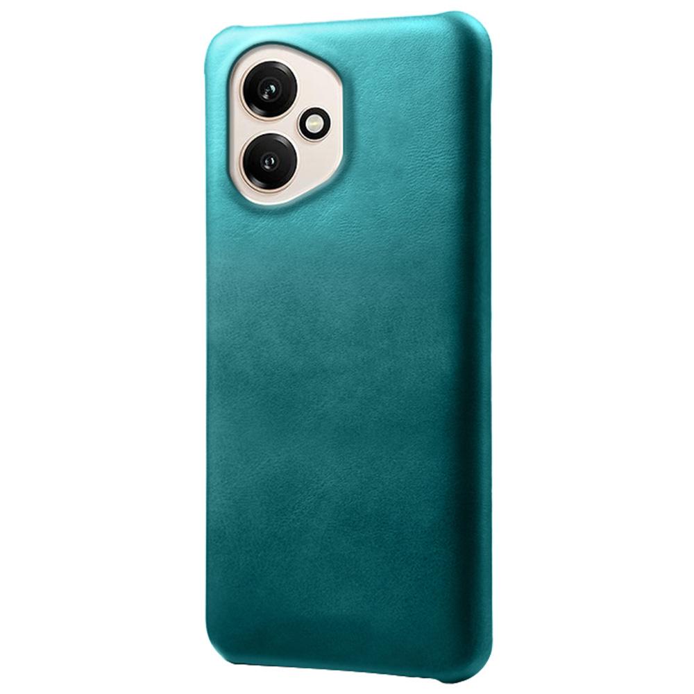 For Honor 400 5G (Global) Case Calf Texture PU Leather Hard PC Protective Phone Cover