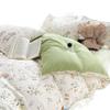Light Luxury Class A Maternal Infant Grade Washed Cotton Linen 4-Pcs Quilt Cover Single Double Student Dormitory Bed Sheet 3-Pcs Bed Hat