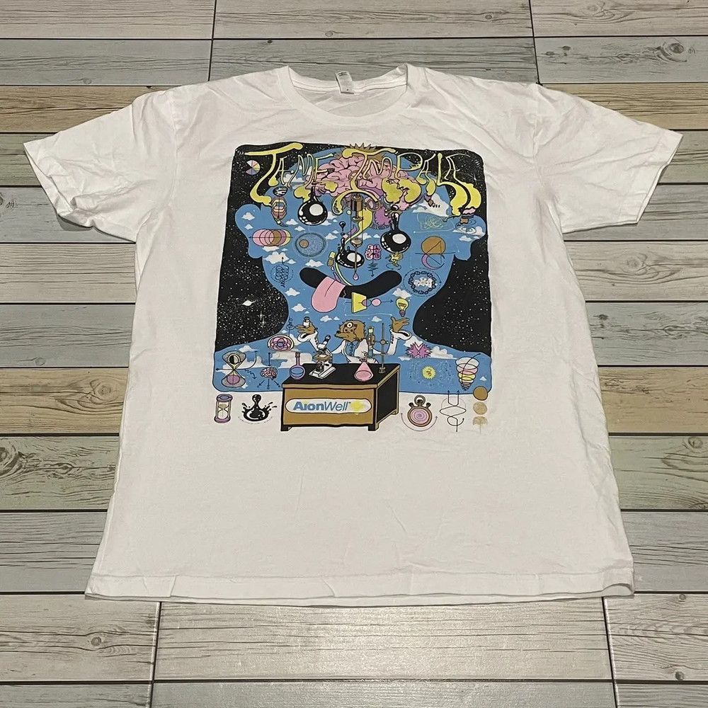 Unisex shirt Cotton Oversize Large Size Rare Tame Impala Band T-shirt Cotton For men Women S-4XL BO1165