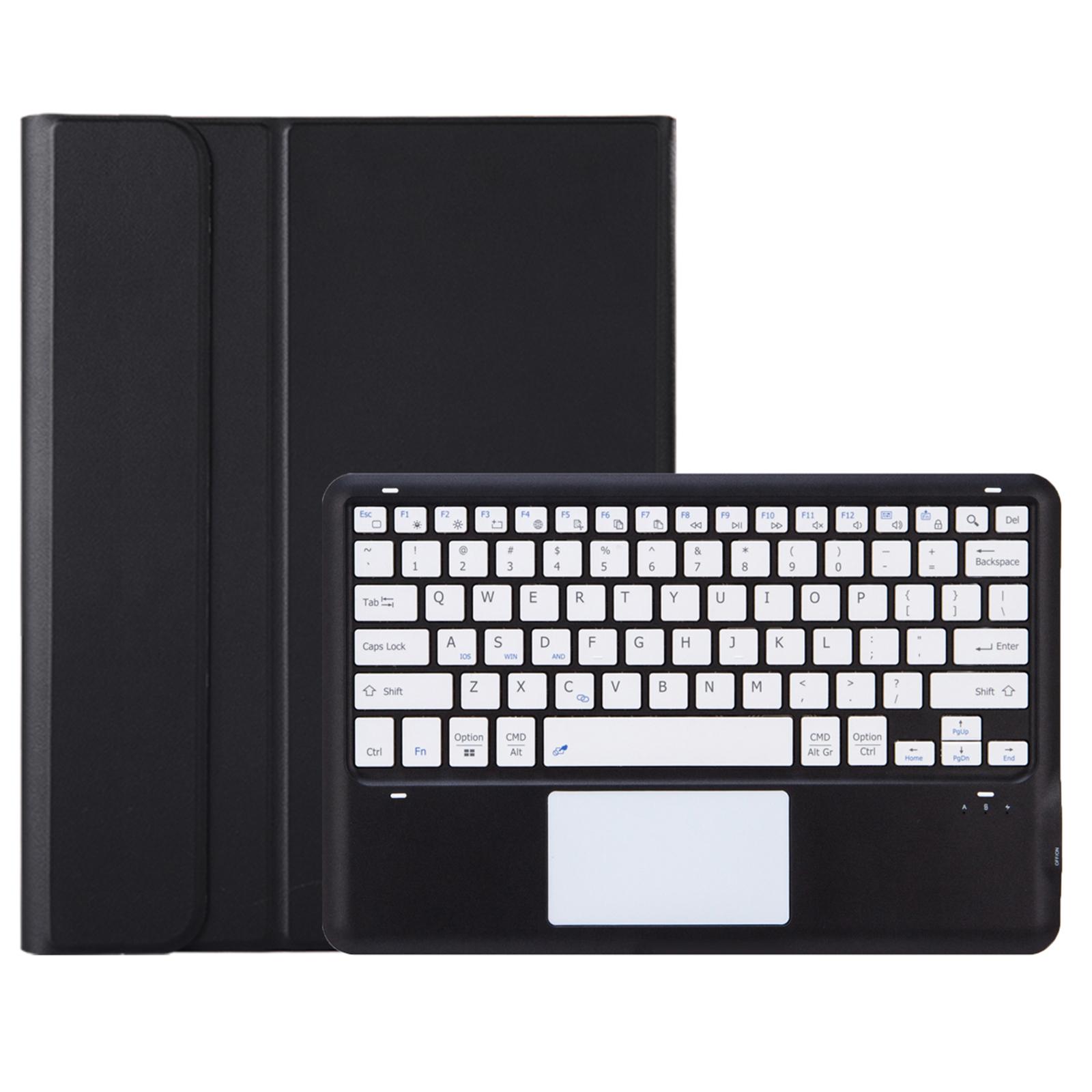 

A14B-A For iPad Pro 13 (2024) Detachable Leather Tablet Case with Bluetooth-compatible Keyboard,Pen Slot Pink