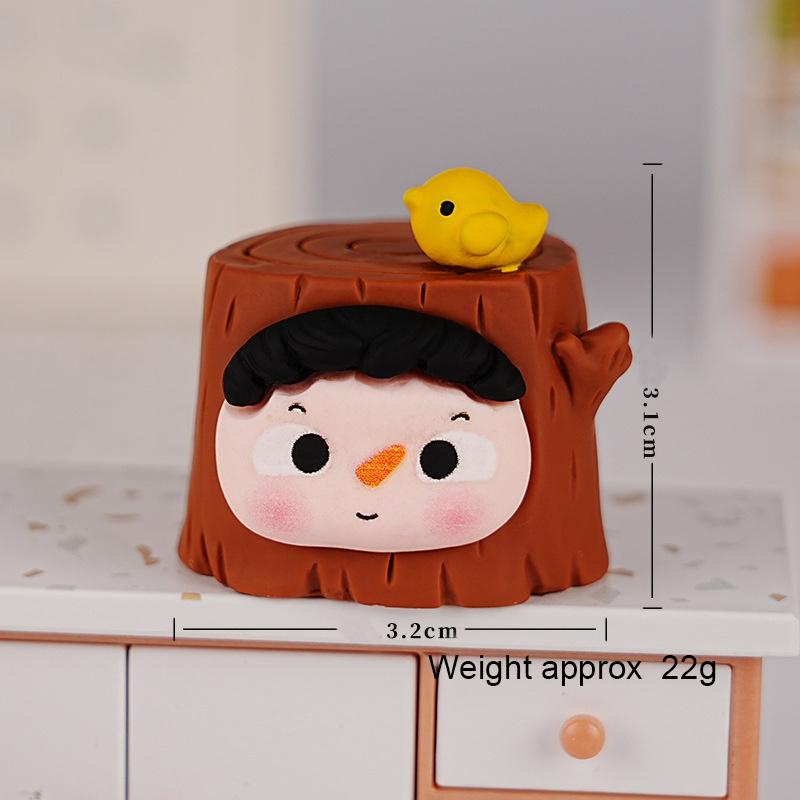 

Кукла из серии «Сказка», мини-фигурка, настольное милое мультяшное декоративное украшение, смоляные аксессуары