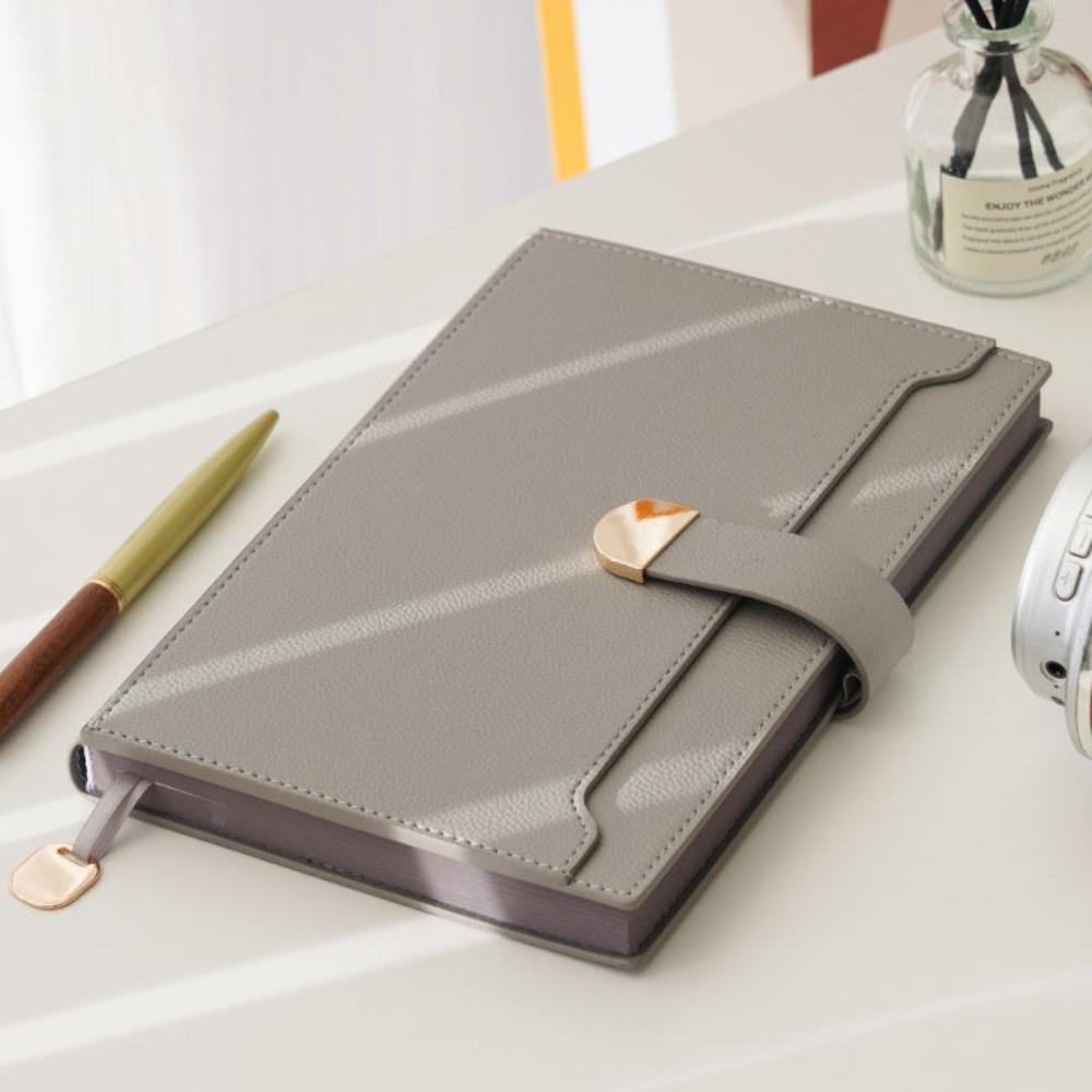 Thicken Meeting Notebook Magnetic Buckle Daily Planner Portable Diary Notebook Writing