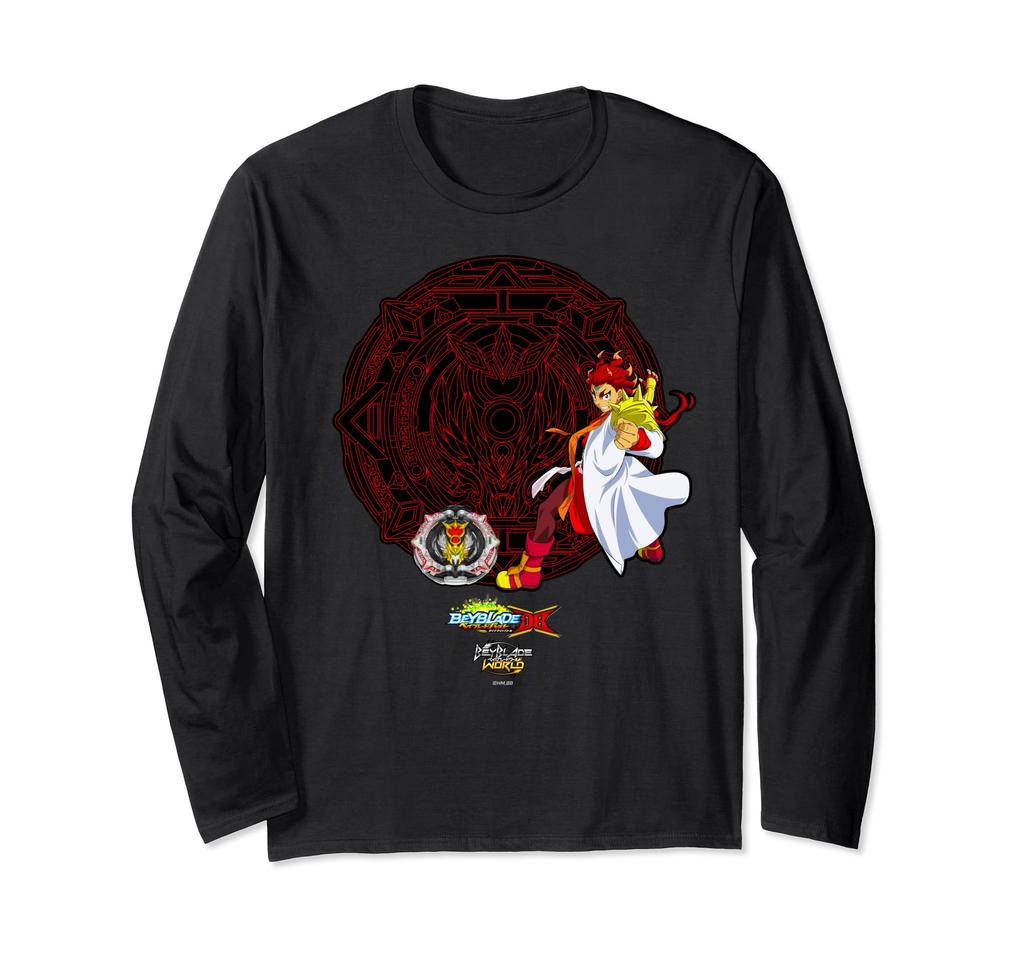 Beyblade Burst Dynamite Battle Rashad Goodman Long Sleeve T-Shirt