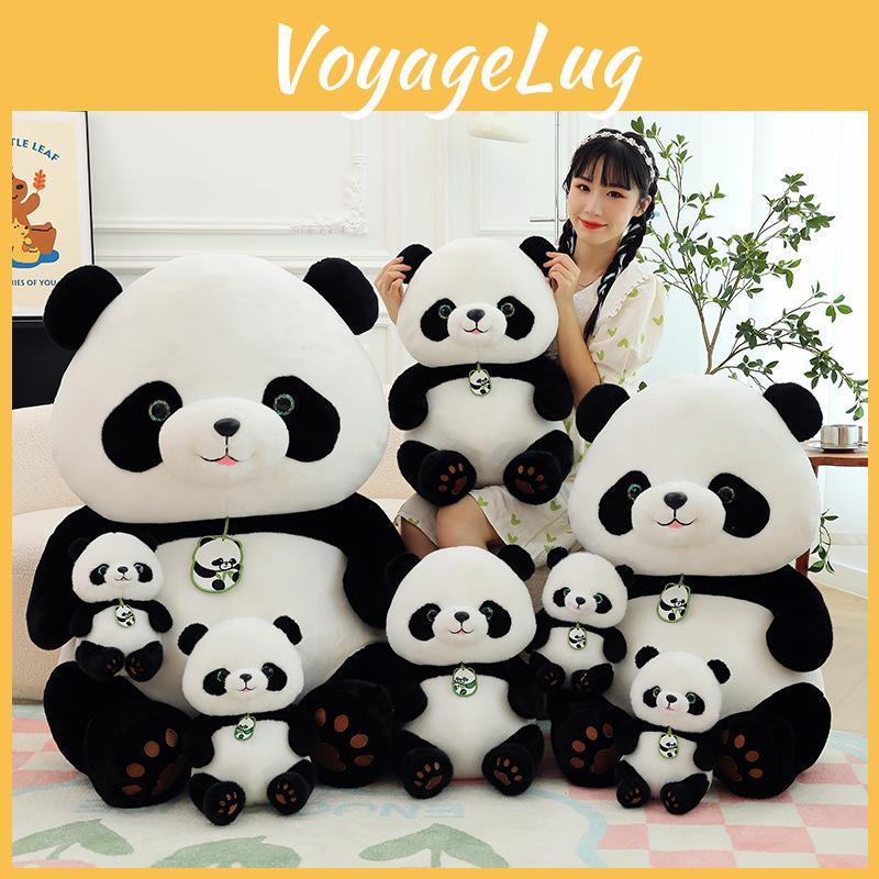 Panda Cartoon Beibei Simulation Soft Plush Toy Stuffed Animal Doll Gift Sleeping