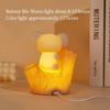Cute Silicone Koala Tap Light USB Rechargeable Timed Night Light Soft Light Eye Protection LED Light Seven-color Gradient
