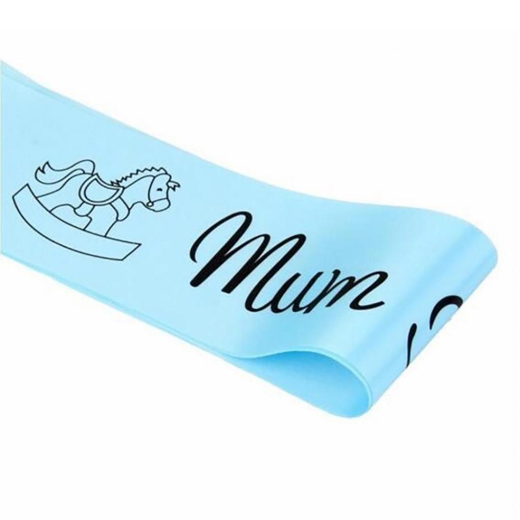 Maternity Pregnant Women Mum To Be Sash Baby Shower Boy Girl Party Decoration