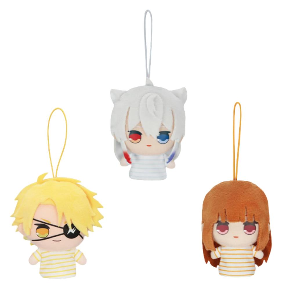 Colorful Peach Finger Puppet, Karapichi VTuber, Approx. 9cm (Shiva)