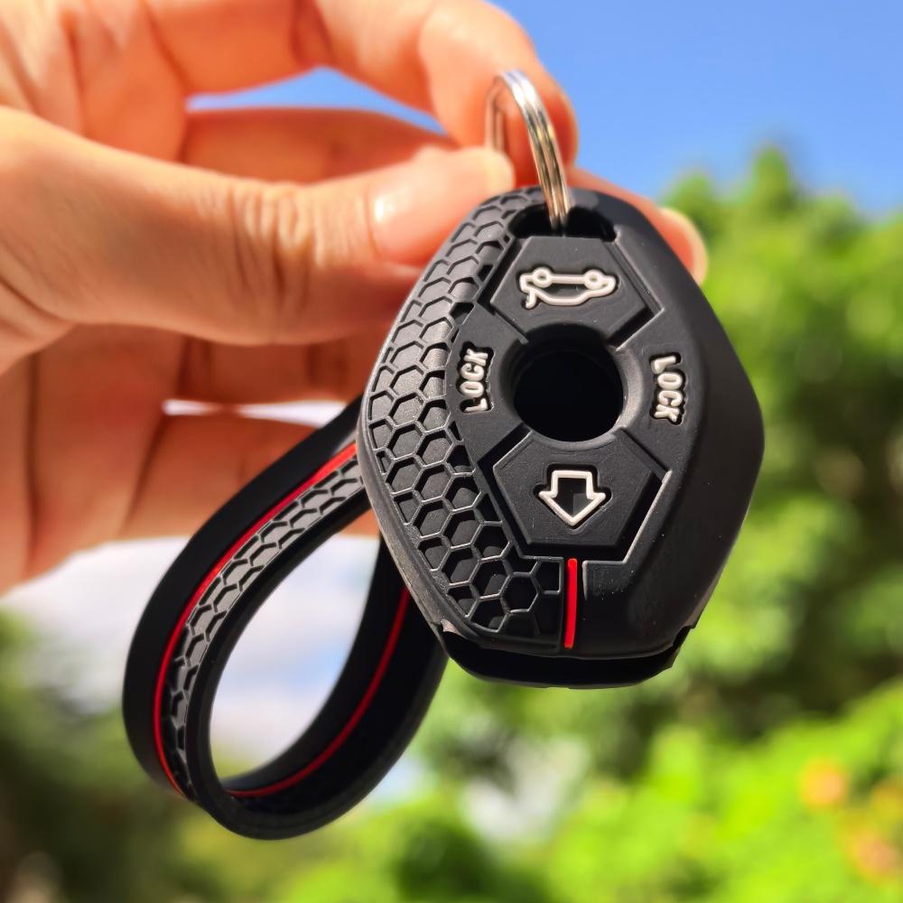 Silicone Keychain Car Key Cover Case For Bmw X5 E53 X3 F83 E46 E39 E38 E60 E63 E61 E64 Series 3 5 7 330I Z3 Z4 E85 E86 M5 325I