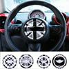 3D Dropper Adhesive Three-dimensional British Steering XBNVX6 Wheel Sticker For MINI Cooper R55 R56 R60 Interior Upgrade Accessories