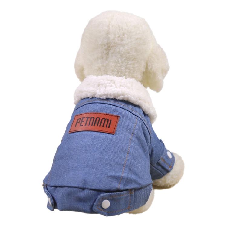 Windproof Dog Jumpsuit with Thick Fleece Liners Dog Winter Warm Padded Jackets