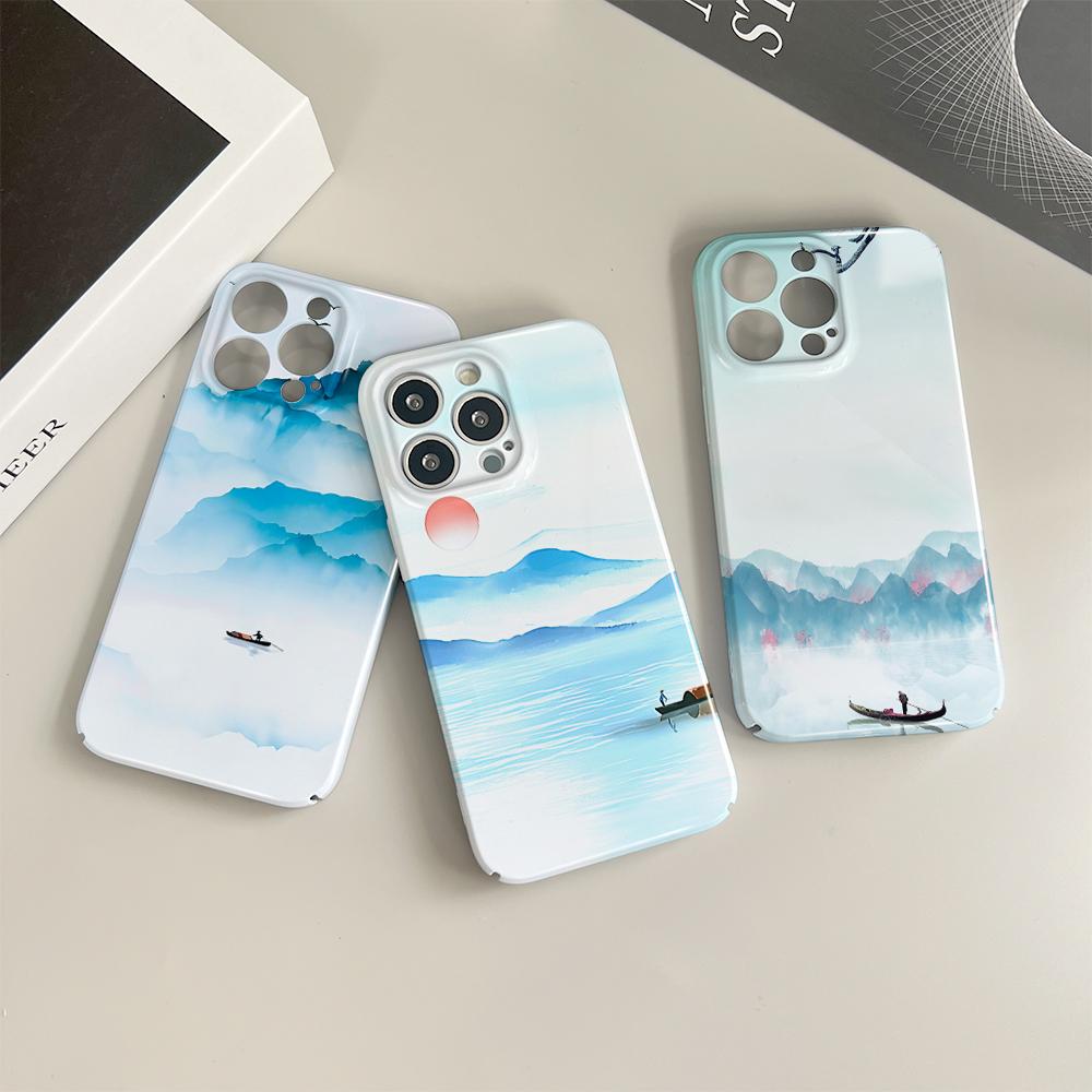 All-inclusive Film Phone Case Cartoon Fashion Design Hard Shell Full Cover Camera Protection Case for iPhone Samsung Xiaomi Poco Redmi
