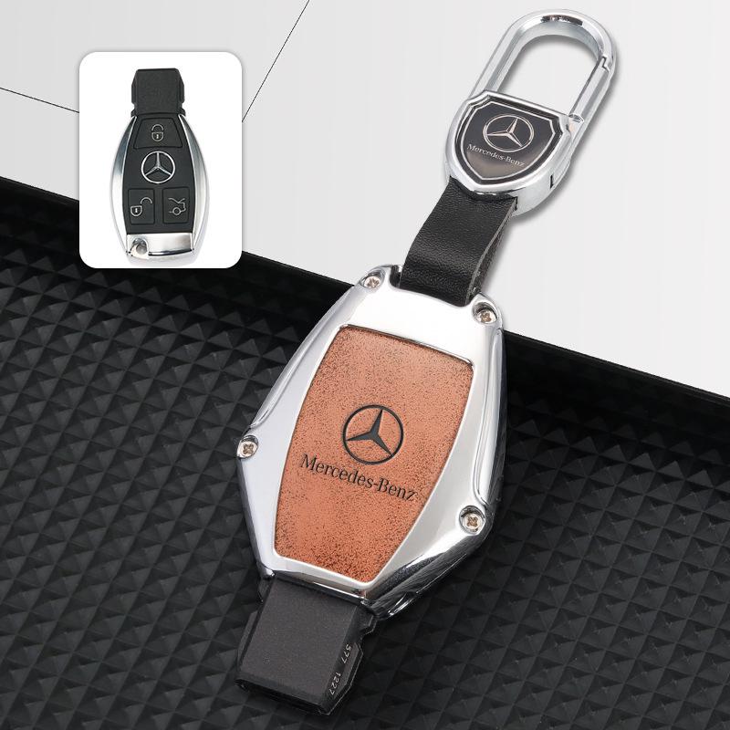 Mercedes-Benz Key Case for GLA200, GLC260L, C-Class, GLS, CLA200 - Full Coverage Shell