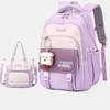 School Bags Polyester Waterproof Backpack and Shoul Bag Set (34*24*47cm)