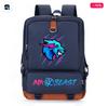 Mr. Beast Oxford Cloth Backpack Computer Bag Junior High School Students Personality Large Capacity Schoolbag