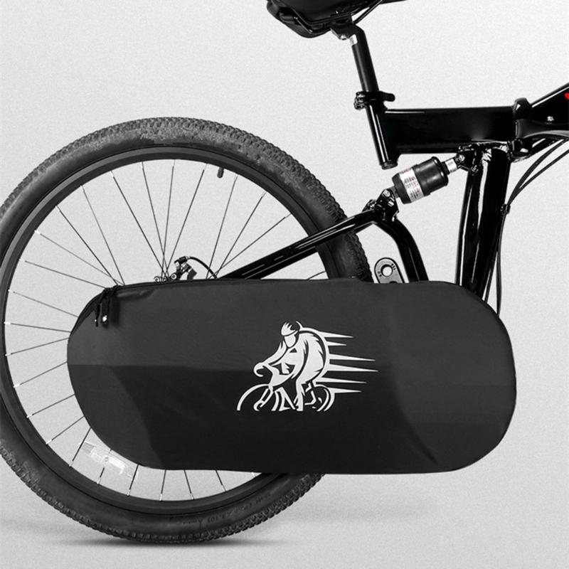 Cubierta Impermeable para Bicicletas Cubierta de Bielas Protector de Piñones para Bicicletas de Poliéster