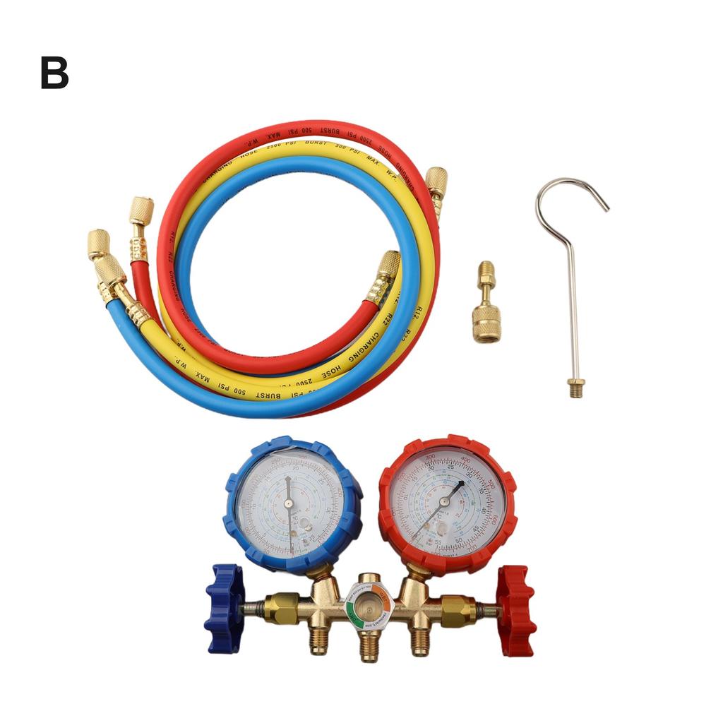 Refrigeration Systems Air Conditioning Tool Manifold Gauge Kit