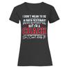 I Dont Mean To Be Awesome Coach Occupations Womens 100% Cotton T-shirt Mens Tees Top