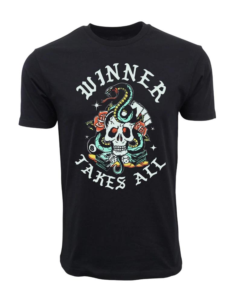 Winner Takes All Graphic Unisexs T Shirt S