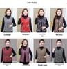 Camel Down Cotton Vest for Women - Autumn & Winter Versatile Shoulder Warmer for Middle-aged & Elderly Moms