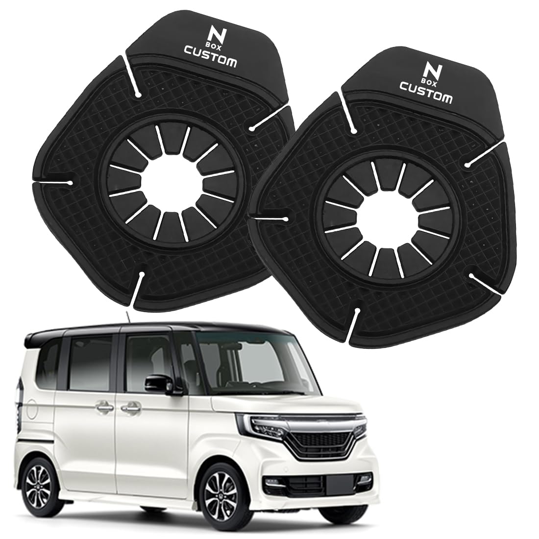 

LUTU N-Box Custom Wiper Hole Cover, Exclusive Logo, Fall Leaves Prevention, Foreign Objects,