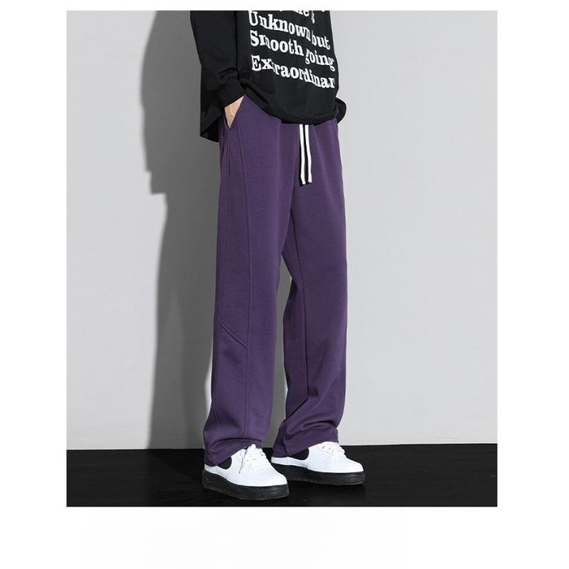 Autumn Sweatpants Men's Loose Straight-leg Pants Teen Fashion Casual Pants Slimming Sweatpants