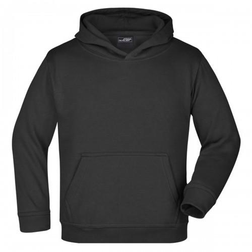 

James and Nicholson Unisex Adult Moisture Wicking Hoodie L чорний