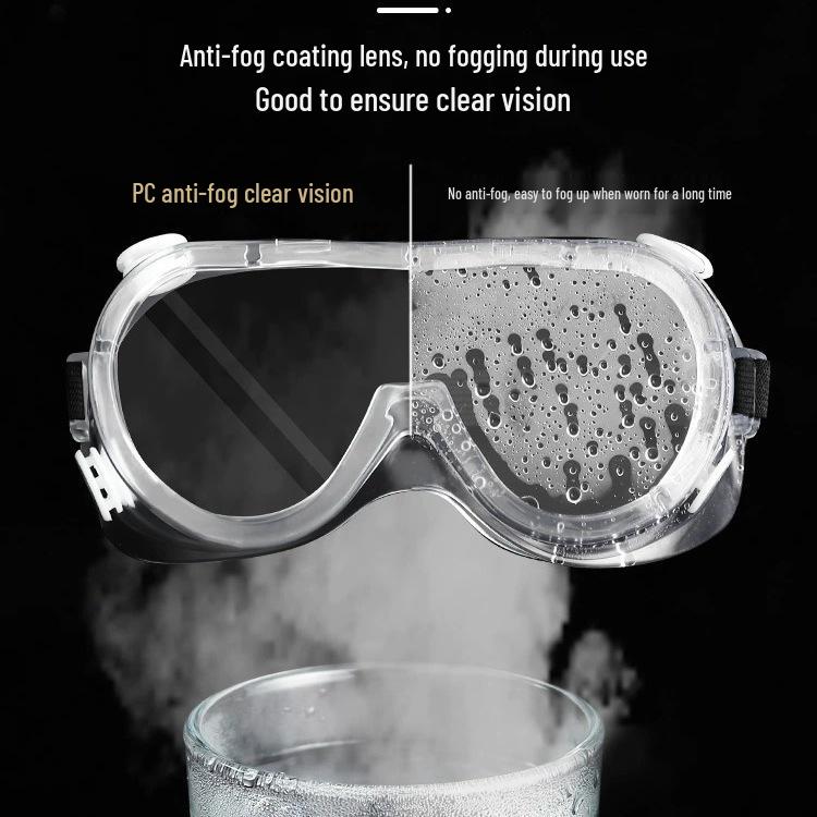 Anti-Fog, Dustproof, Windproof Sandproof Protective Goggles for Men and Women - Industrial Anti-Splash Eyewear