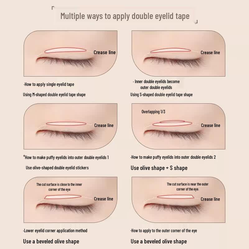 Ermutao Invisible Lace Double Eyelid Tape