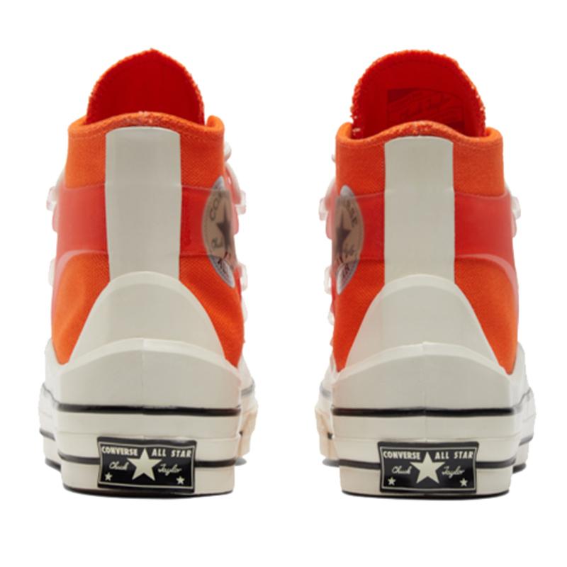 Converse Chuck Taylor All Star 1970s Utility Trendy Versatile Everyday Casual High Top Canvas Shoes Unisex Orange