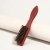 1pc Wooden Handle Hair Care Soft Bristle Cleaning Brush, Anti-static, Suitable for Home Hair Care,special for Real Hair Wigs