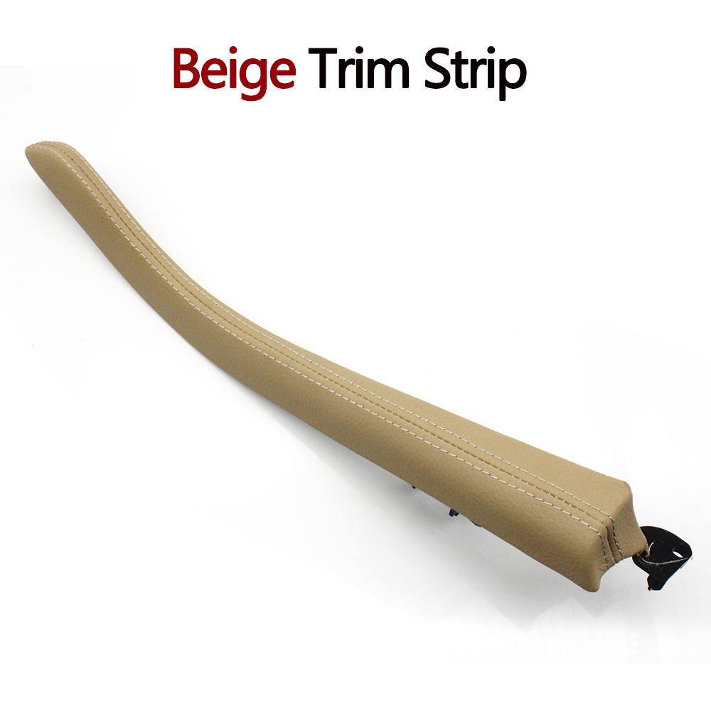 

LHD Central Console Lid Armrest Cover Panel Leather Trim Strip Replacement For BMW 5 Series F10 F11 F18 520i 523i 525i 528i 535i Beige Trim Strip