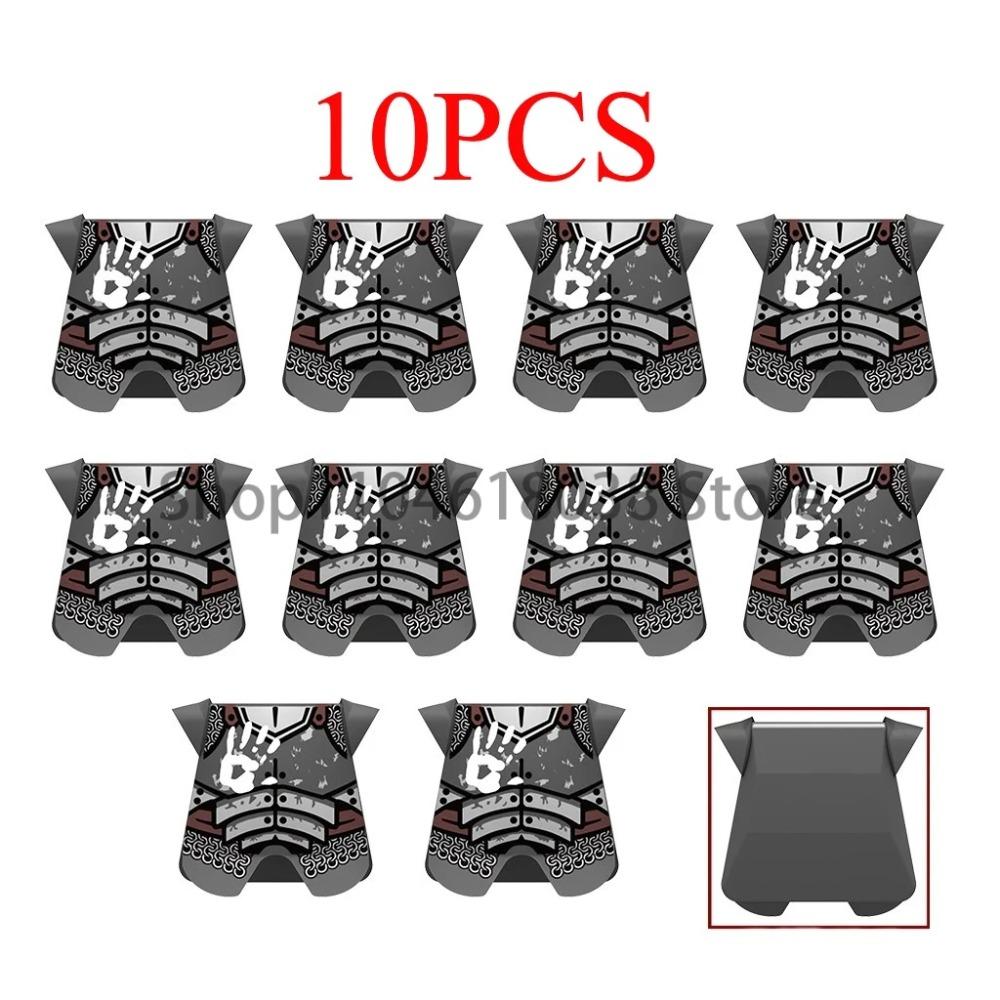 Green Dragon Raven Knights Shield Action Figures MOC Medieval Ancient Knights Scene Building Block Creative Toys for Children