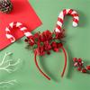 Flashing Christmas Headband with Built-in LED Light New Year Headgear Festive Hair Accessories for Holiday Parties