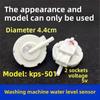 Pressure mechanical sensor switch for fully automatic washing machine to control electronic water level sensor