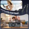 KEYSION 360° Rotating Ring Stand Magnetic Phone Case for VIVO V70 FE 5G Matte Translucent Shockproof Back Cover for VIVO V70 FE