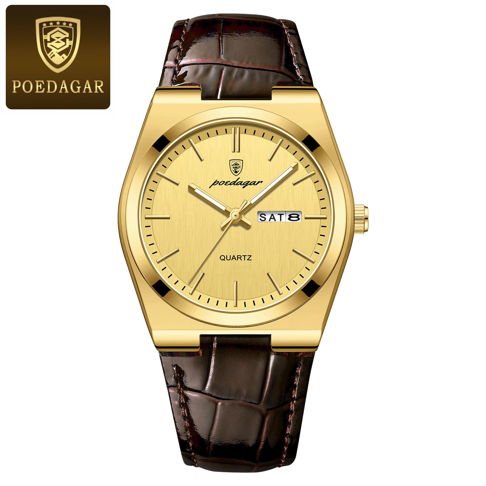 New Luxury Ultra-Thin Men s Quartz Watch Waterproof Luminous Date Week Men s Watch 930