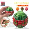Creative 3D Fruit Finger Gyroscope Portable Spin Rush Fidget Gyro Decompression Toy