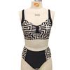 European & American Women's High-Waisted Split Bikini - New Style Cross-Border Beach Swimwear