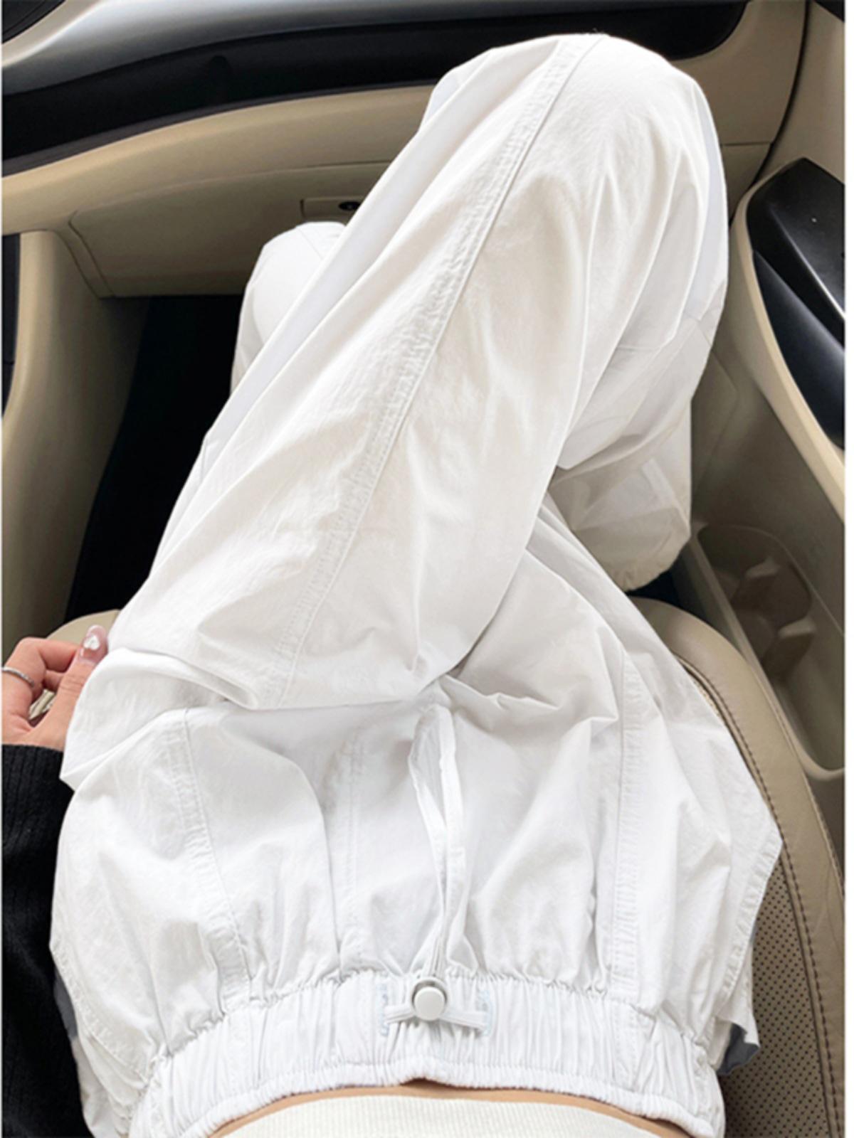 

Женский комбинезон с широкими штанинами, нежно-голубой: Маленький, Летний 2024 Повседневный Дизайн L