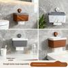 Punch-Free Wall-Mounted Toilet Tissue Dispenser
