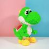 New Cartoon Mini Dinosaur Bearbrick Model Kids Toys DIY Assembled Small Building Block Micro Bricks Christmas Birthday Gift