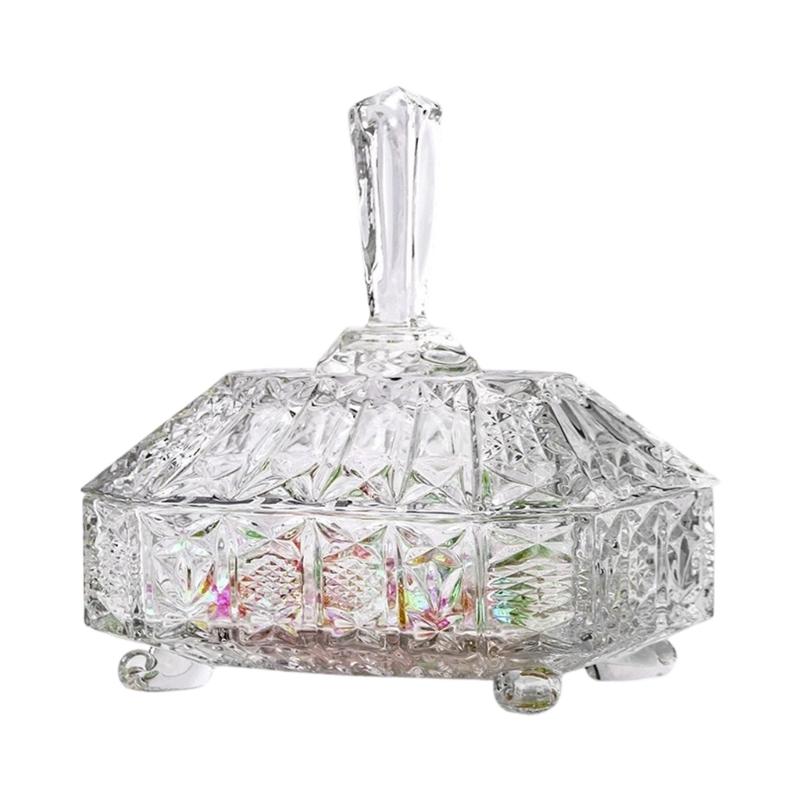 

Shatter Resistant Thick Glass Candies Box Multipurpose Glass Containers Perfect As A Gift Or For Storing Treats In Style чистий