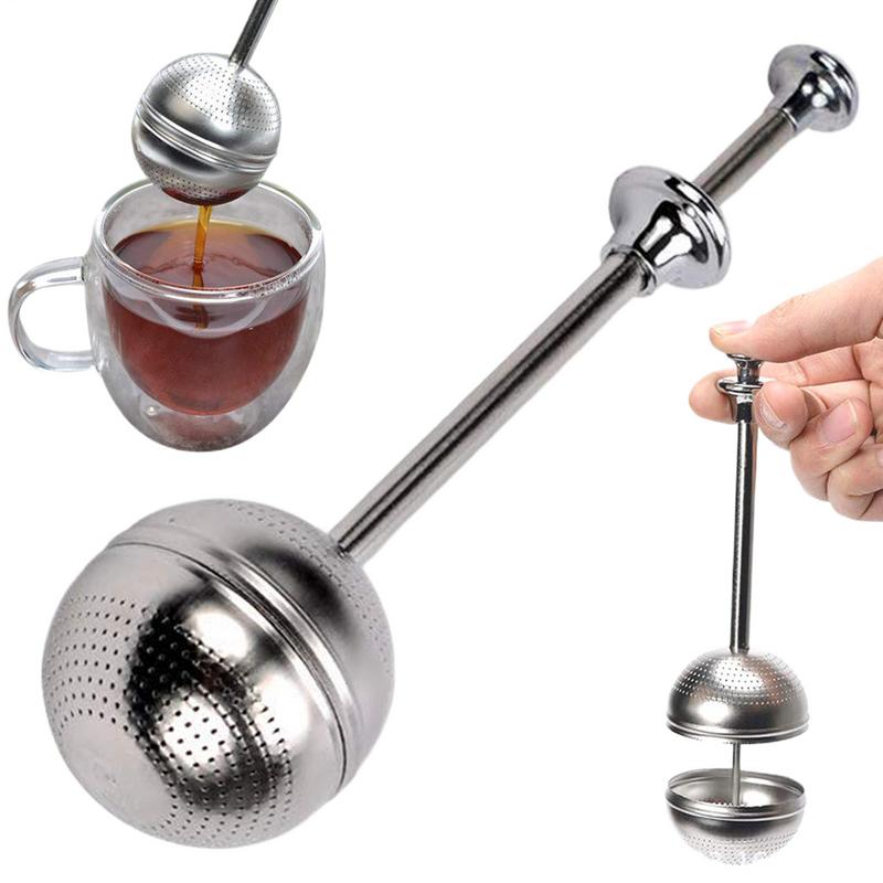 Tea Strainers For Loose Tea Mesh Tea Infuser 2 Pieces Stainless Steel Teapot Strainer Food Grade Fine Tea Strainer Sugar Sifter