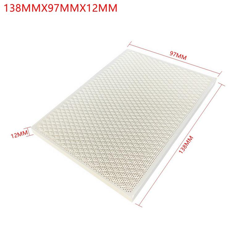 Round Square Ceramic Honeycomb Soldering Board Jewelry Heating Paint Printing Drying Tool Plate Jewelry Processing Making Tool