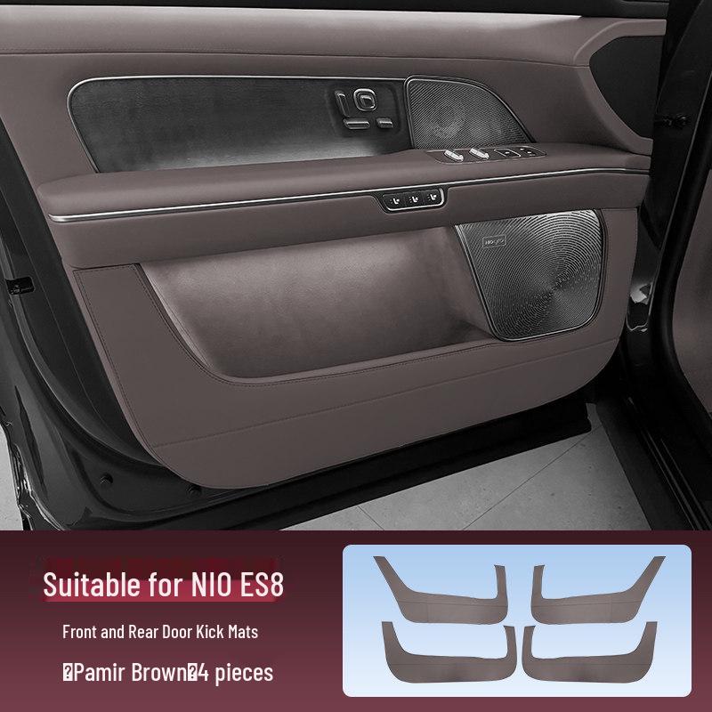 

NIO ES8 Car Door Kick Mats - Anti-Dirt Protection Stickers for 26 Models, Essential Interior Accessories
