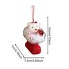 Christmas Tree Bear Hanging Decoration Xmas Decoration Festival Photo Props New Year Indoor Winter Farmhouse Plush Pendant
