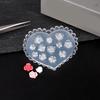 Resin Nail Art Decorations Mold Flower Silicone Mold Pendant Jewelry Making Tools Nail Art Carving Mold Earring Mold