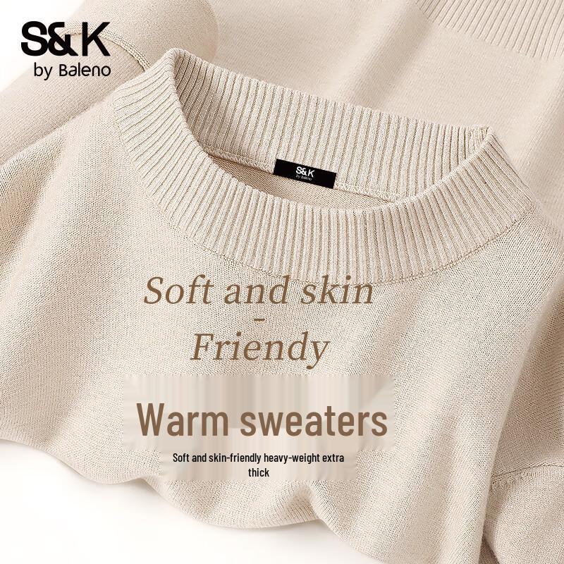 Baleno S&K Men s Mock Neck Sweater 3XL